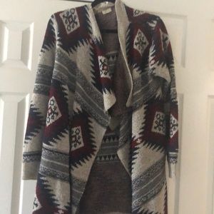 Tribal print sweater